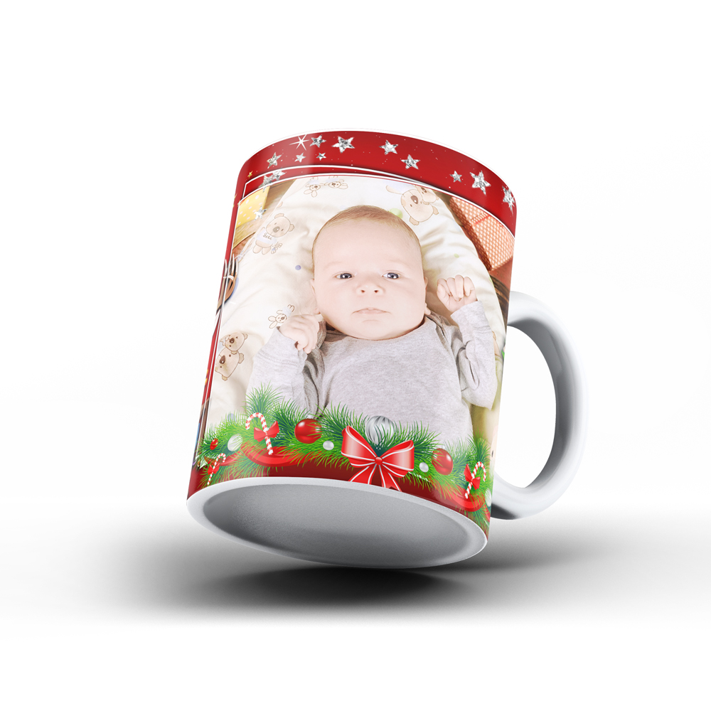 Коледна керамична чаша - Image 2