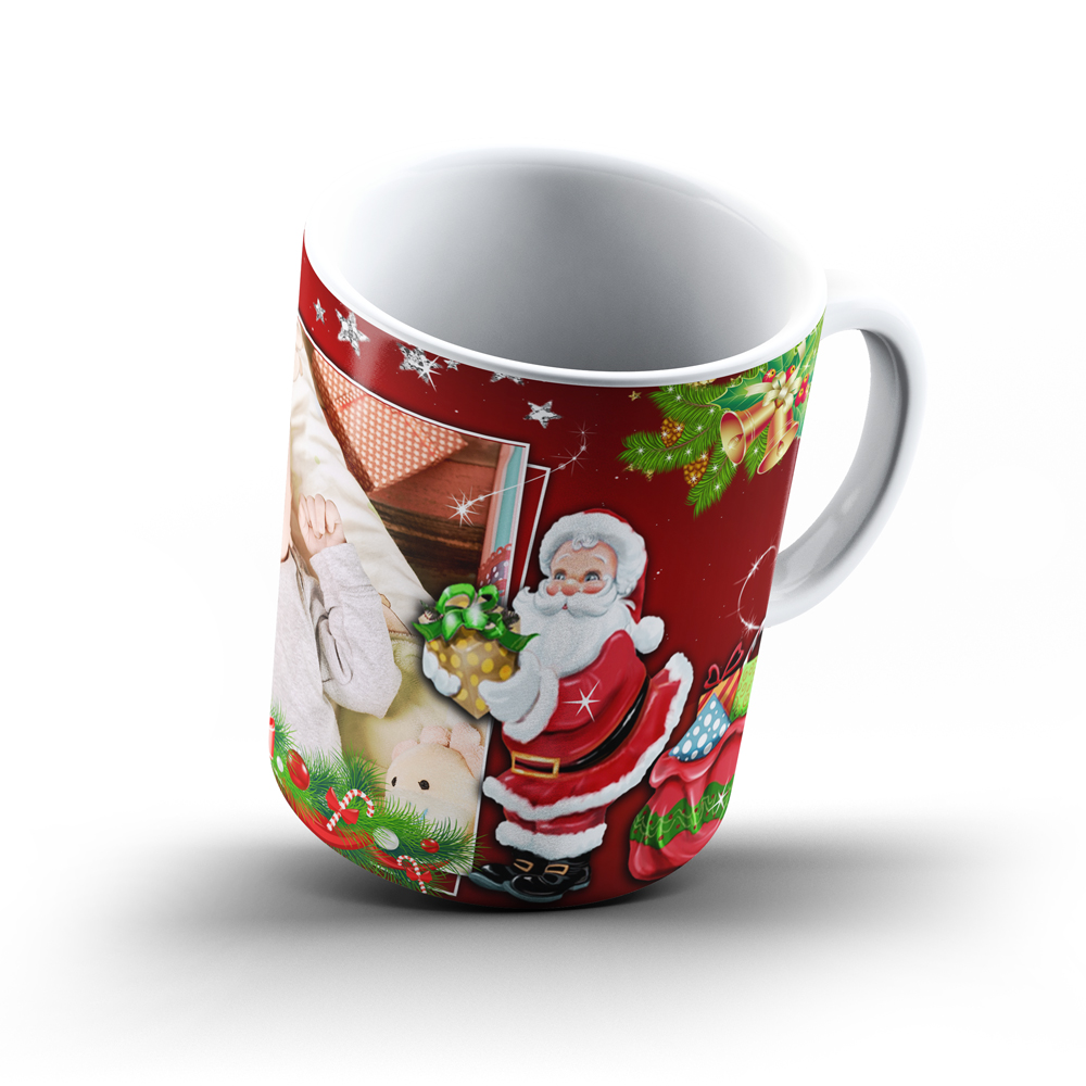 Коледна керамична чаша - Image 3