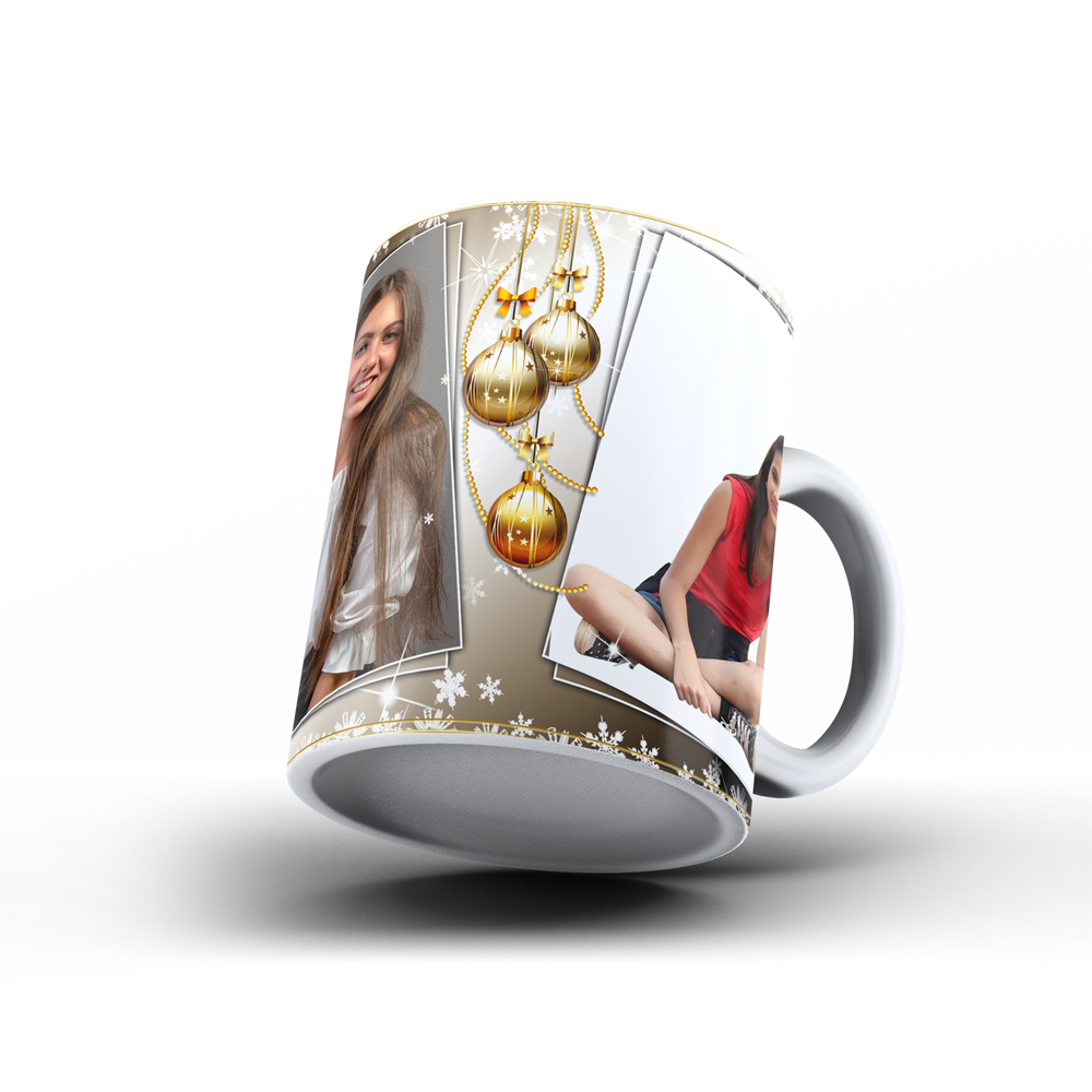 Коледна керамична чаша - Image 2