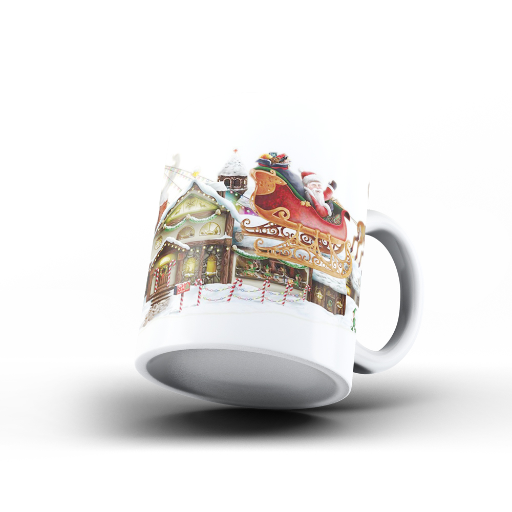 Коледна керамична чаша - Image 3