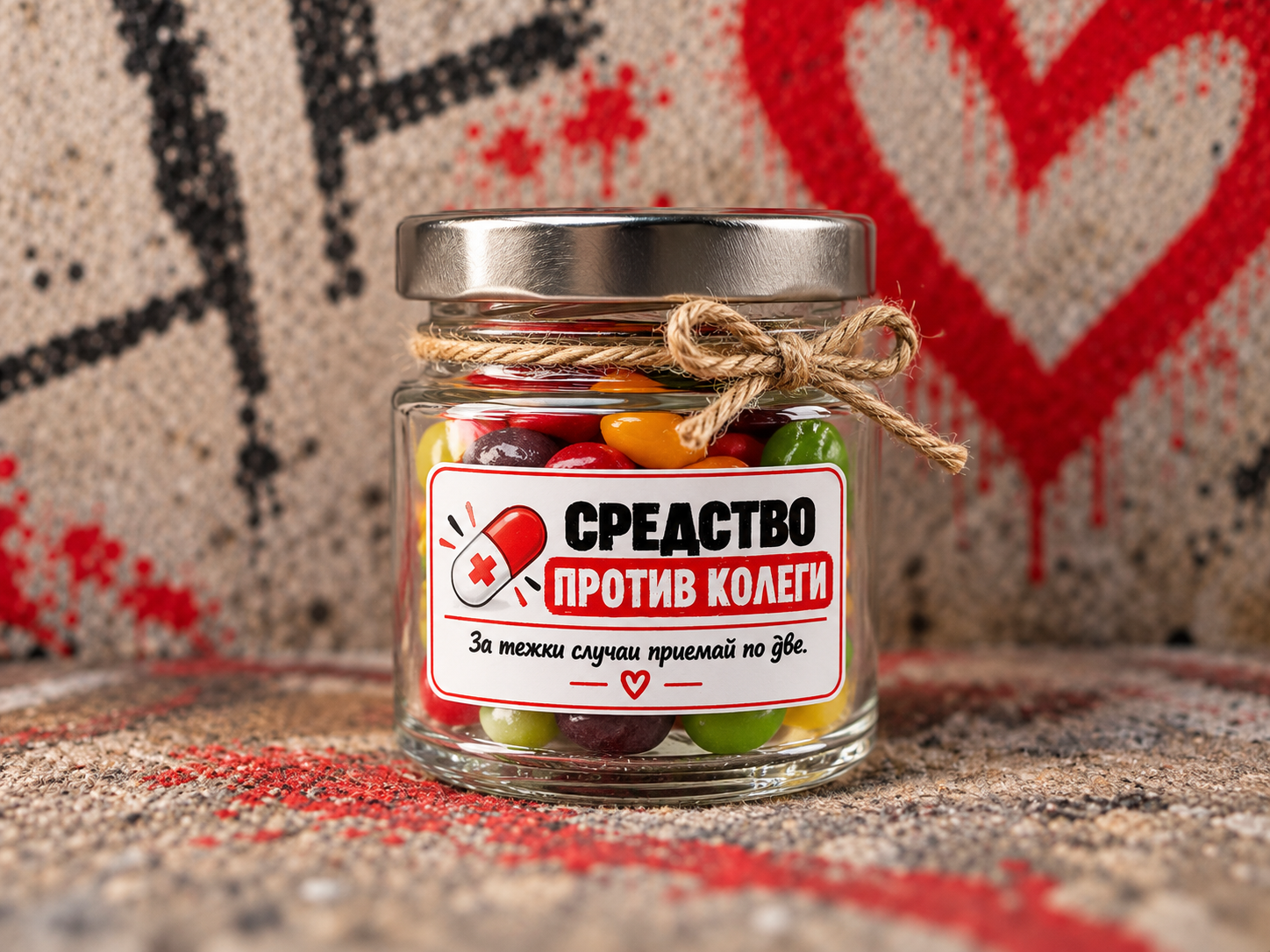 Бурканче ,,Средство против колеги"