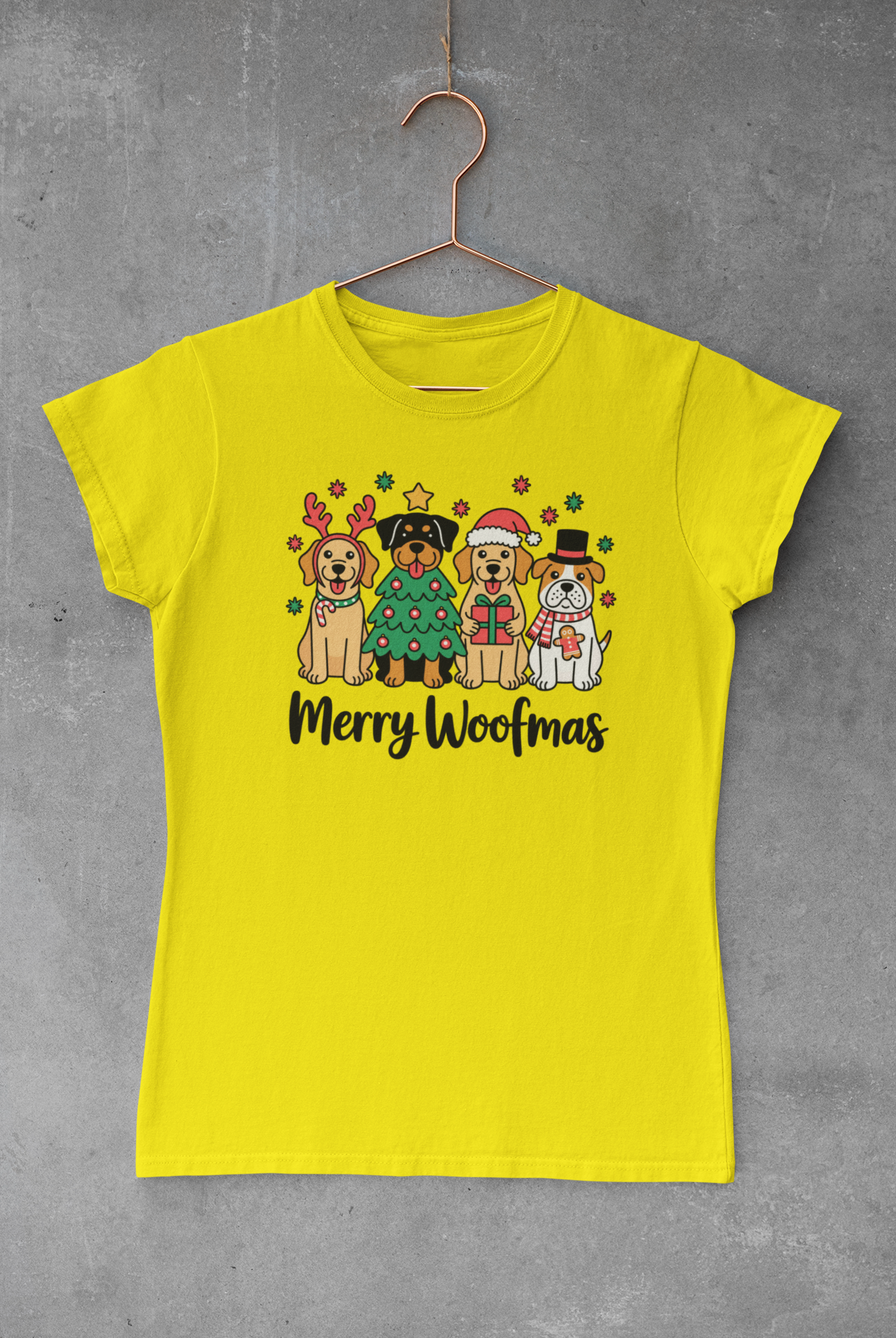 Тениска Merry Woofmas - Image 2