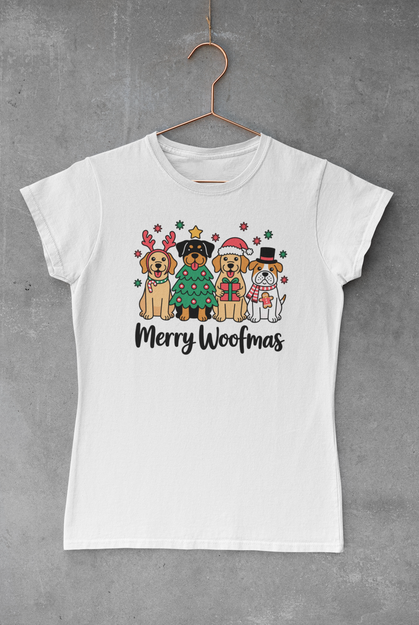 Тениска Merry Woofmas
