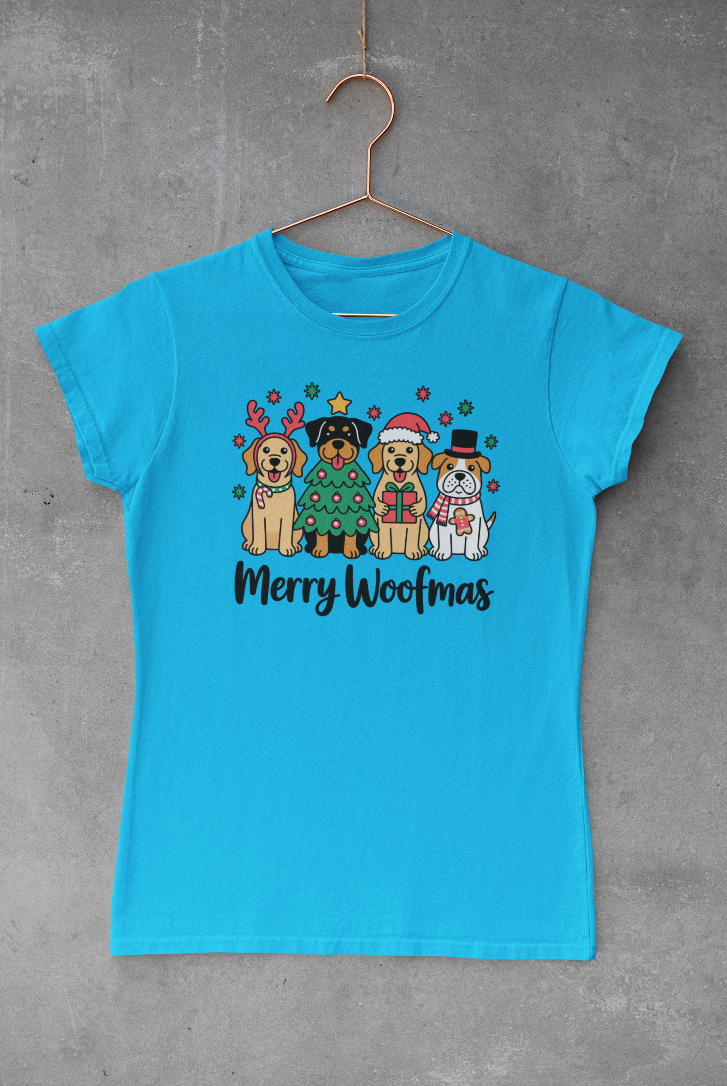 Тениска Merry Woofmas - Image 3