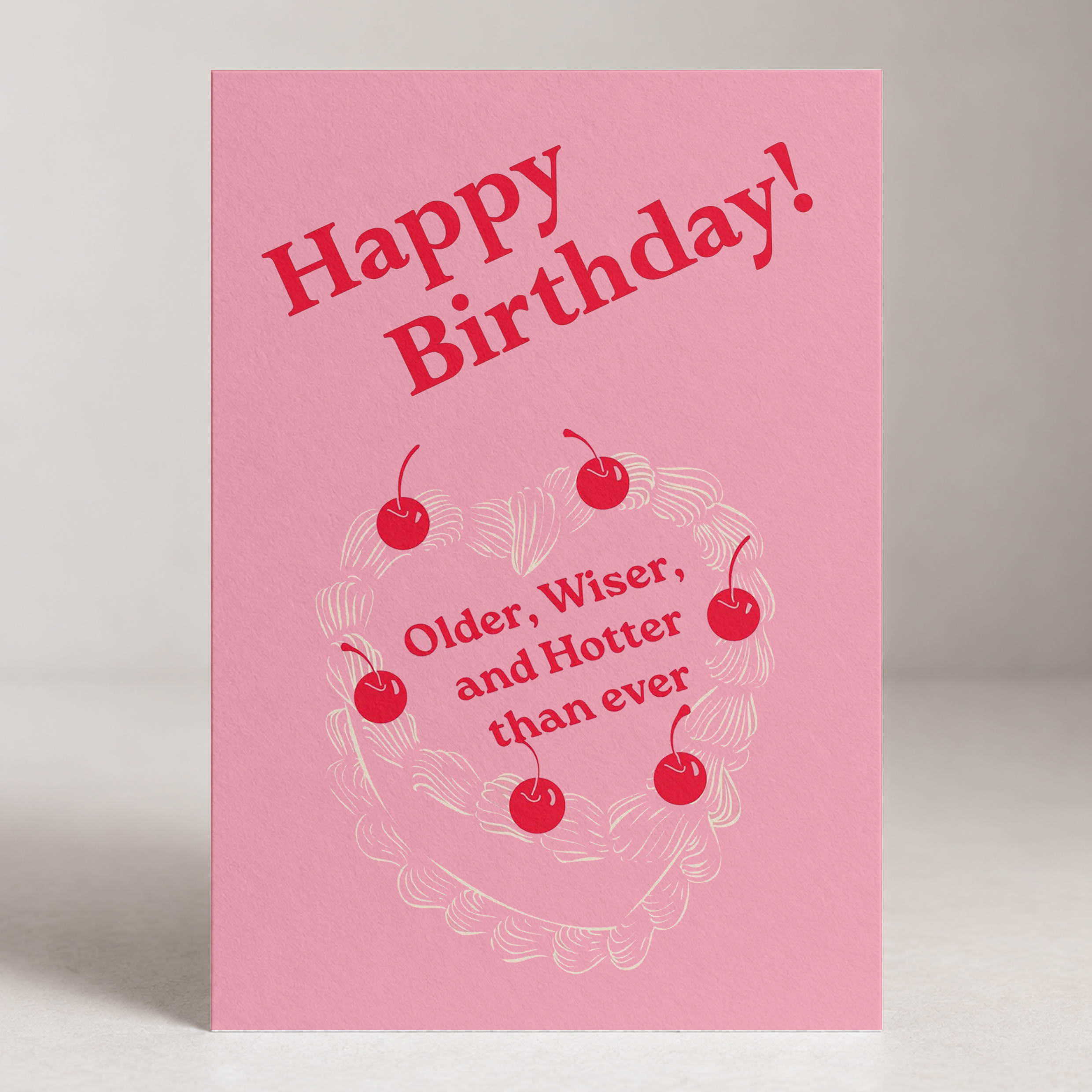 Картичка „Happy Birthday! По-мъдра от всякога“